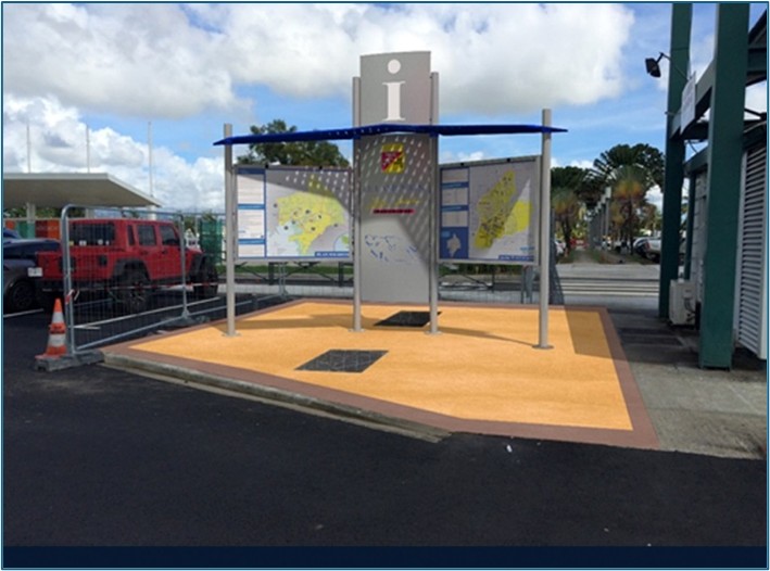 Mobiliers de signalétique (extrait étude pour la commune du Lamentin)