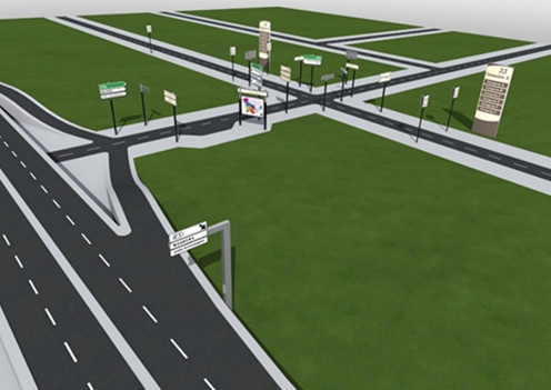 Signalétique économique (extrait étude Communauté de Communes Lacq-Orthez)