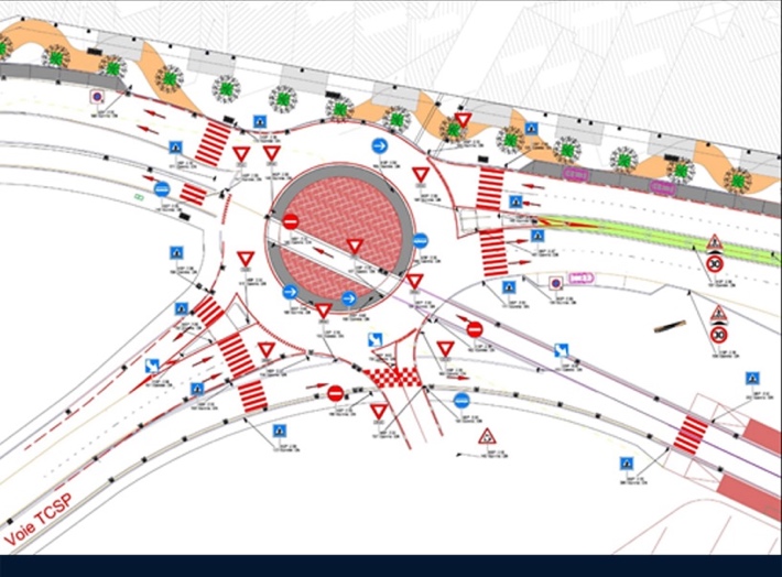 Signalisation de police, signalisation horizontale
