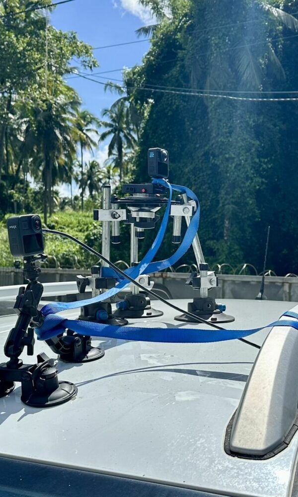 Relevé vidéo de voirie avec caméra GoPro Max utilisé par groupe gds