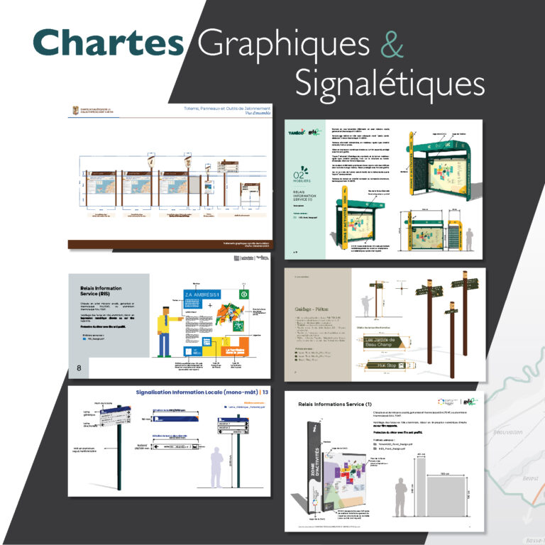 Chartes graphiques et signalétiques