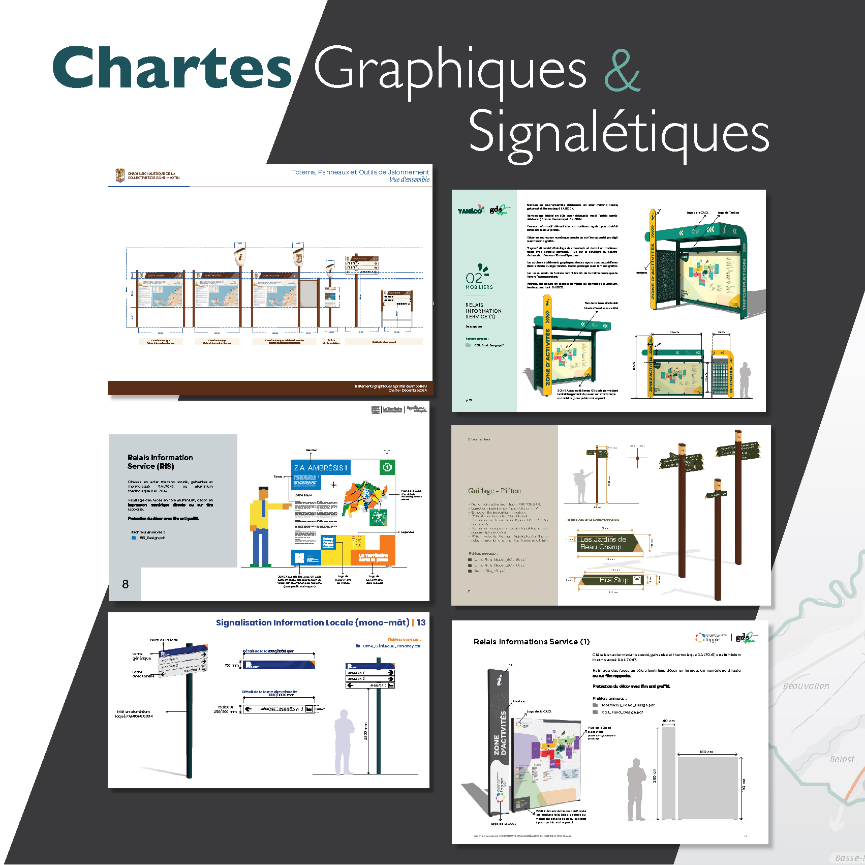 Chartes graphiques et signalétiques